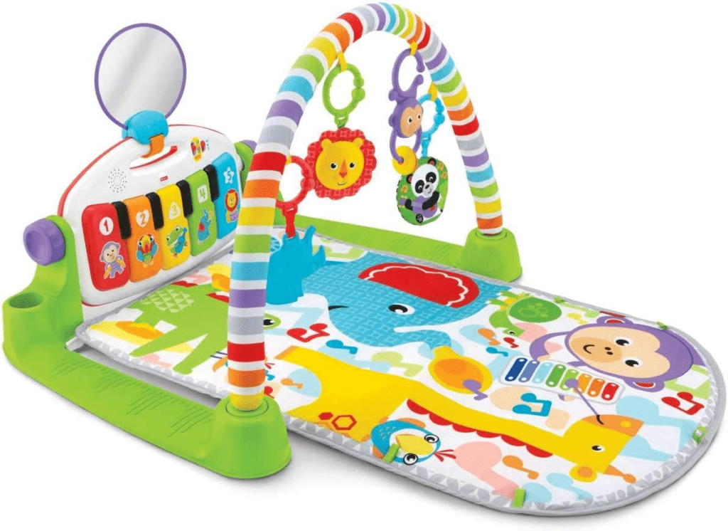 Tapete de atividades para fazer tummy time